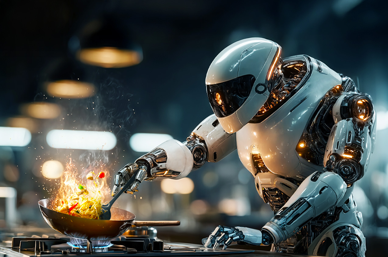 中國 AI 廚王誕生：靠 7 噸菜訓練通過「圖靈測試」，顛覆餐飲業未來？